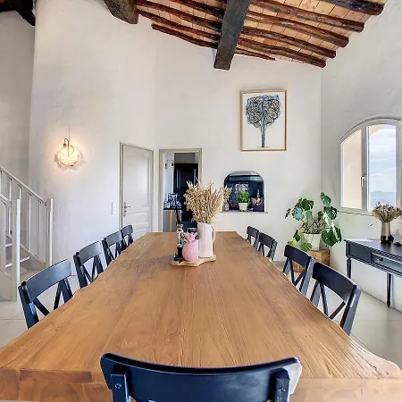 Amazing Sea View Near Cannes, Pool, 5 Bedrooms, 4 Bathrooms * Mandelieu-la-Napoule