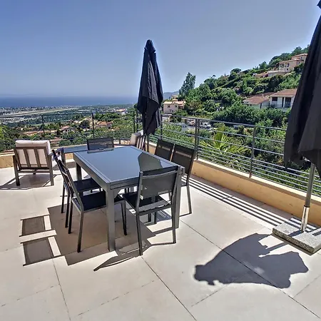 Villa Amazing Sea View Near Cannes, Pool, 5 Bedrooms, 4 Bathrooms