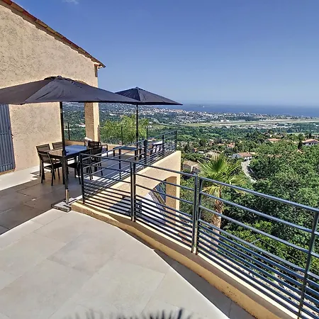 Amazing Sea View Near Cannes, Pool, 5 Bedrooms, 4 Bathrooms