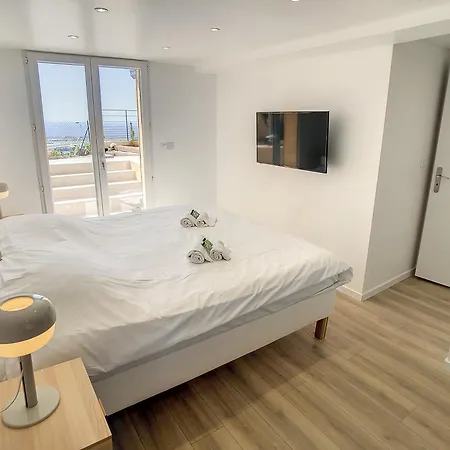 Villa Amazing Sea View Near Cannes, Pool, 5 Bedrooms, 4 Bathrooms
