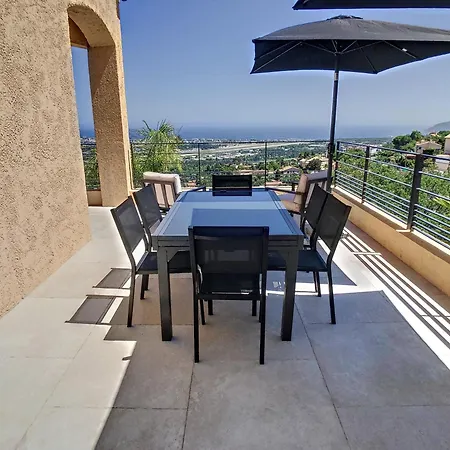 Amazing Sea View Near Cannes, Pool, 5 Bedrooms, 4 Bathrooms *