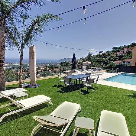 Villa Amazing Sea View Near Cannes, Pool, 5 Bedrooms, 4 Bathrooms Mandelieu-la-Napoule