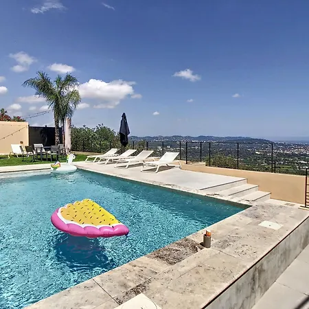 Amazing Sea View Near Cannes, Pool, 5 Bedrooms, 4 Bathrooms * Mandelieu-la-Napoule